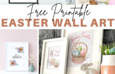 Free Printable Easter Wall Art - 20 Gorgeous Prints! within Printable Easter Art