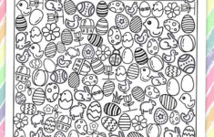 Free Printable I Spy Easter Activity - Paper Trail Design intended for I Spy Easter Printable