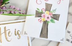 Free Printable Religious Easter Card (3 Designs!) - Leap Of Faith in Christian Easter Cards Printable