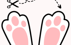 How To Make Bunny Footprints For Easter | Free Easter Bunny with regard to Printable Easter Bunny Tracks