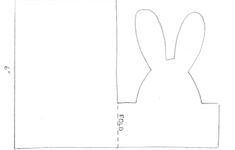 How To Make Cute Easter Bunny Cards | Creative Art And Craft For intended for Easter Bunny Printable Card