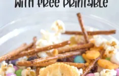 Make The Easter Story Snack Mix With Free Printable &amp; New Recipe for Easter Snack Mix Printable Free