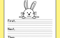 Page 3 - Free Custom Printable Easter Worksheet Templates | Canva with Easter Bunny Story Printable