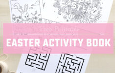 Printable Easter Activity Book - Sweet Anne Designs with regard to Printable Easter Activity Book