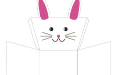 Printable Easter Bunny Baskets – Sarah Hurley Blog pertaining to Printable Cut Out Easter Basket Template