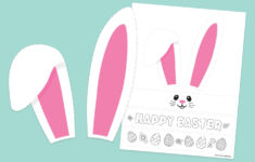Printable Easter Bunny Ears Template - Free Download! - Favorite in Easter Ears Printable
