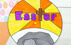 Resurrection Easter Craft : A Printable Easter Story Craft throughout Printable Easter Story Craft
