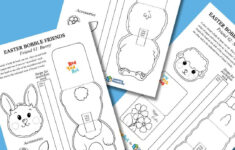 Simple Easter Crafts For Kids | Learning Resources Uk regarding Easter Crafts Preschool Printable