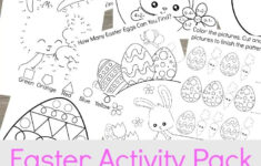 The Best Free Easter Activity Printable Pack Of Activities For Kids within Easter Activity Pack Printable